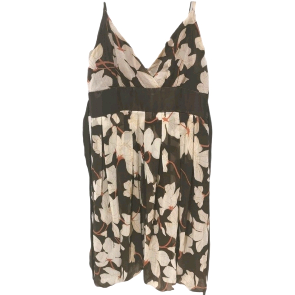 🍀3/$30 Costa Blanca brown floral dress